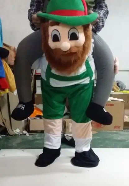 Брюки Lumberjack талисман Забавное платье катание на мне игрушки для переноски