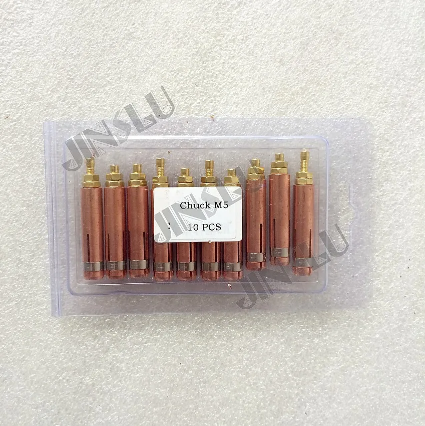 

Free Shipping Stud Welding Gun Accessories E-Cu Chuck M5 10PCS
