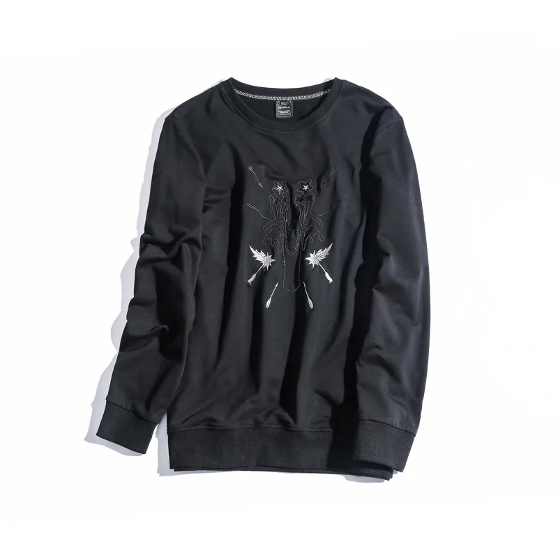 

2019 Autumn Winter men Sweatshirts 4XL 5XL 6XL Bust 145cm large size men Hoodies Plus size Warm clothes