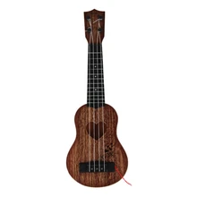 Раннее детство образование гитара игрушка Классическая укулеле гитара инструмент Моделирование маленькая гитара детский сад инструмент четыре