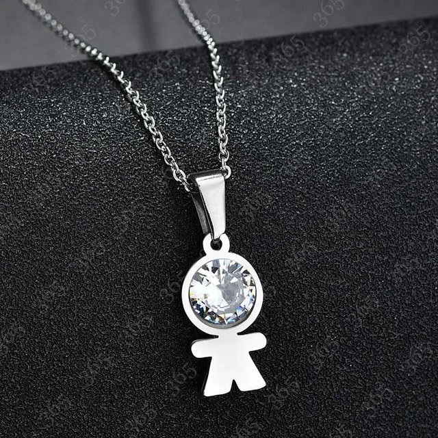 Buy Factory Wholesale CZ Stone Little Boy Pendant