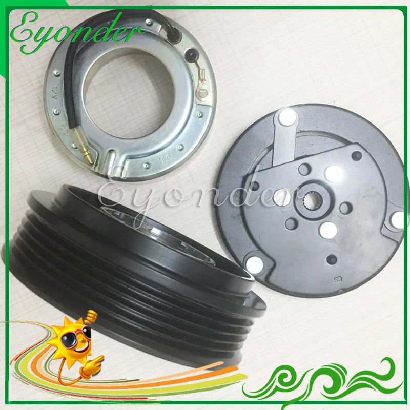 

New AC A/C Air Conditoning Compressor Electromagnetic Magnetic Clutch Assembly Pulley Coil for JAC J3 ATC-086-L7C ATC-086-L7D