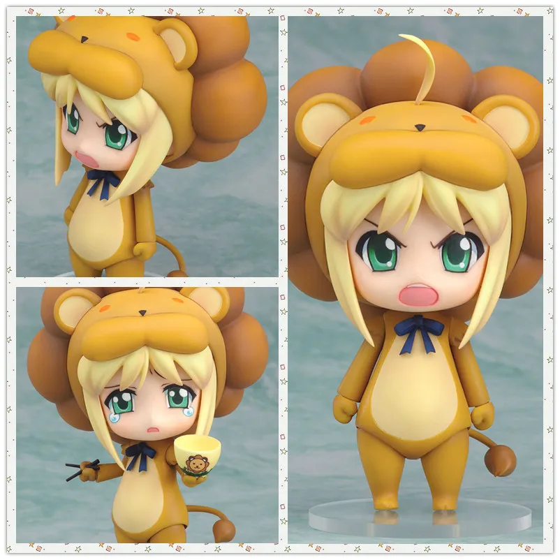 Аниме MCR 10 см версия Q Fate stay night ilon saber Artoria Pendragon (Lily) Экшн-фигурка коллекция игрушек