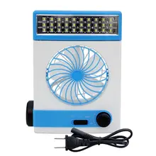 Мини-вентилятор на солнечной энергии, многофункциональный вентилятор с прямой зарядкой, Светодиодный настольный светильник и светодиодный фонарик