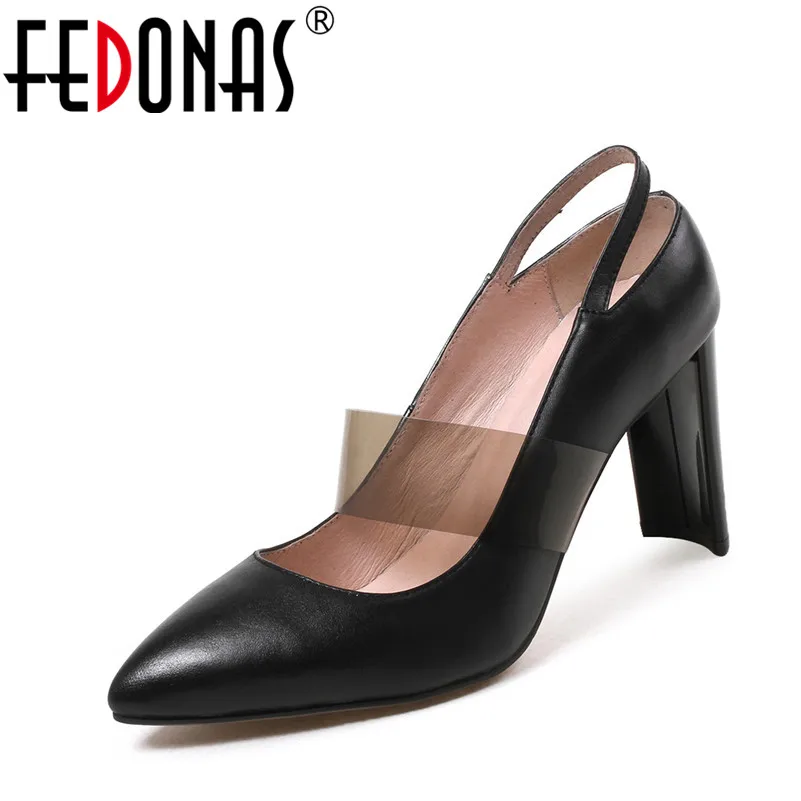 

FEDONAS Spring Autumn Women Shoes Fashion Pumps Sexy Pointed Toe Super High Heels Platform Mary Jane Pumps Wedding Party Shoes