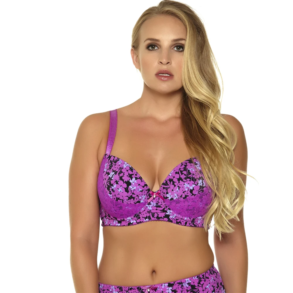 MiaoErSiDai Floral Print Bralette Push Up Bra Lace Bralette Soutien Gorge Bra Big Size Bras for Women D DD DDD E F MiaoErSiDai Floral Print Bralette Push Up Bra Lace Bralette Soutien Gorge Bra Big Size Bras for Women D DD DDD E F