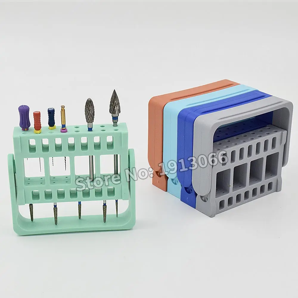 Набор инструментов для алмазной полировки 32C 5 шт.|endo box|endodontic filebur box |