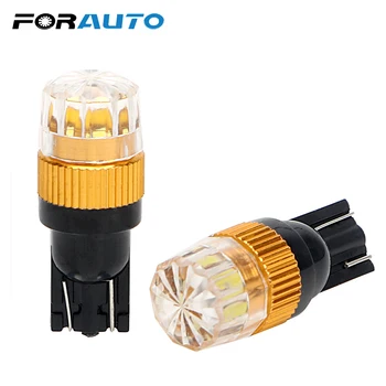 

2PCS LED Wedge Lamp Auto Car White 6500K DC 12V T10 5630 2SMD Interior Reading Parking Light W5W