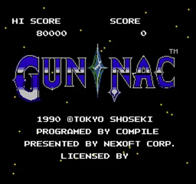 Gunnac 60 Булавки карточная игра для 8 бит subor игры