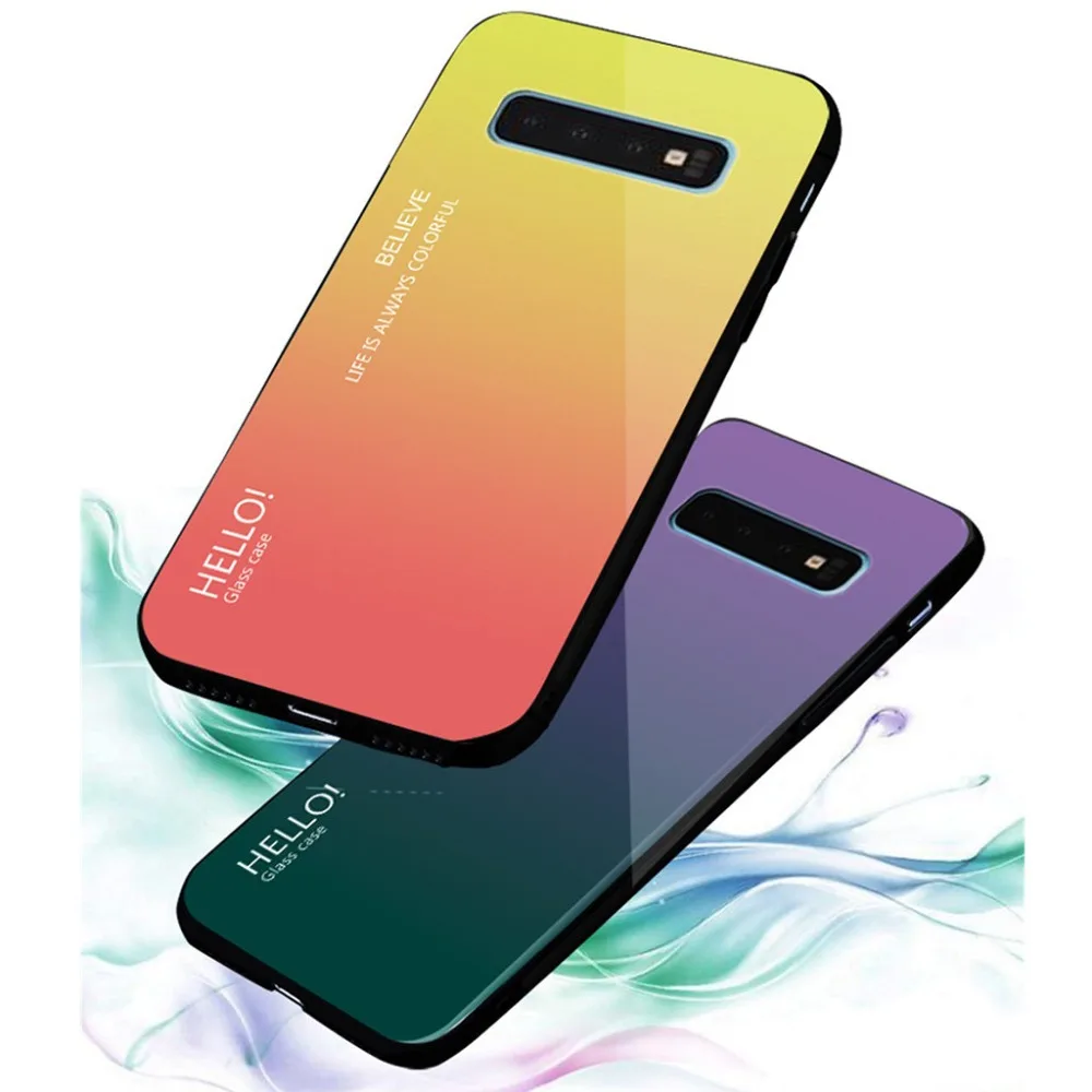 Тонкий взрывозащищенный мягкий чехол для Samsung Galaxy S10 6 0 дюймов из закаленного