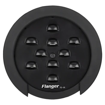 

Flanger 100mm ABS Rubber Guitar Sound Cover Adjustable Acoustic Guitar Feedback Suppressor Sound Hole Cover