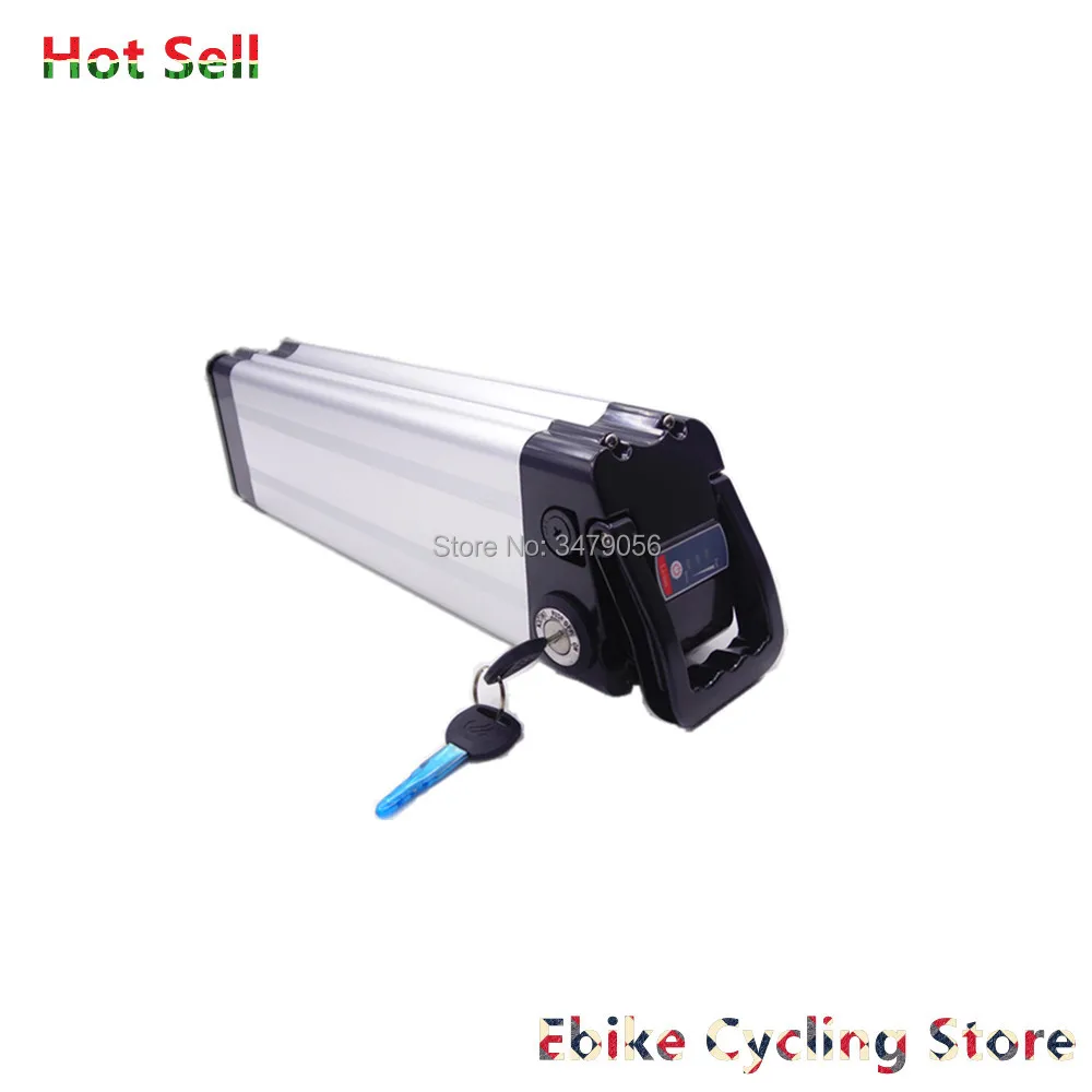 Perfect Free Shipping 250w 350w 500w electric bike scooter ebike silver fish seat post bottom discharge port battery pack 1