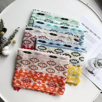 

2019 Luxury Brand African Ethnic Tassel Viscose Shawl Scarf Women Print Soft Wraps and Sjaal Pashmina Stole Muslim Hijab Echarpe