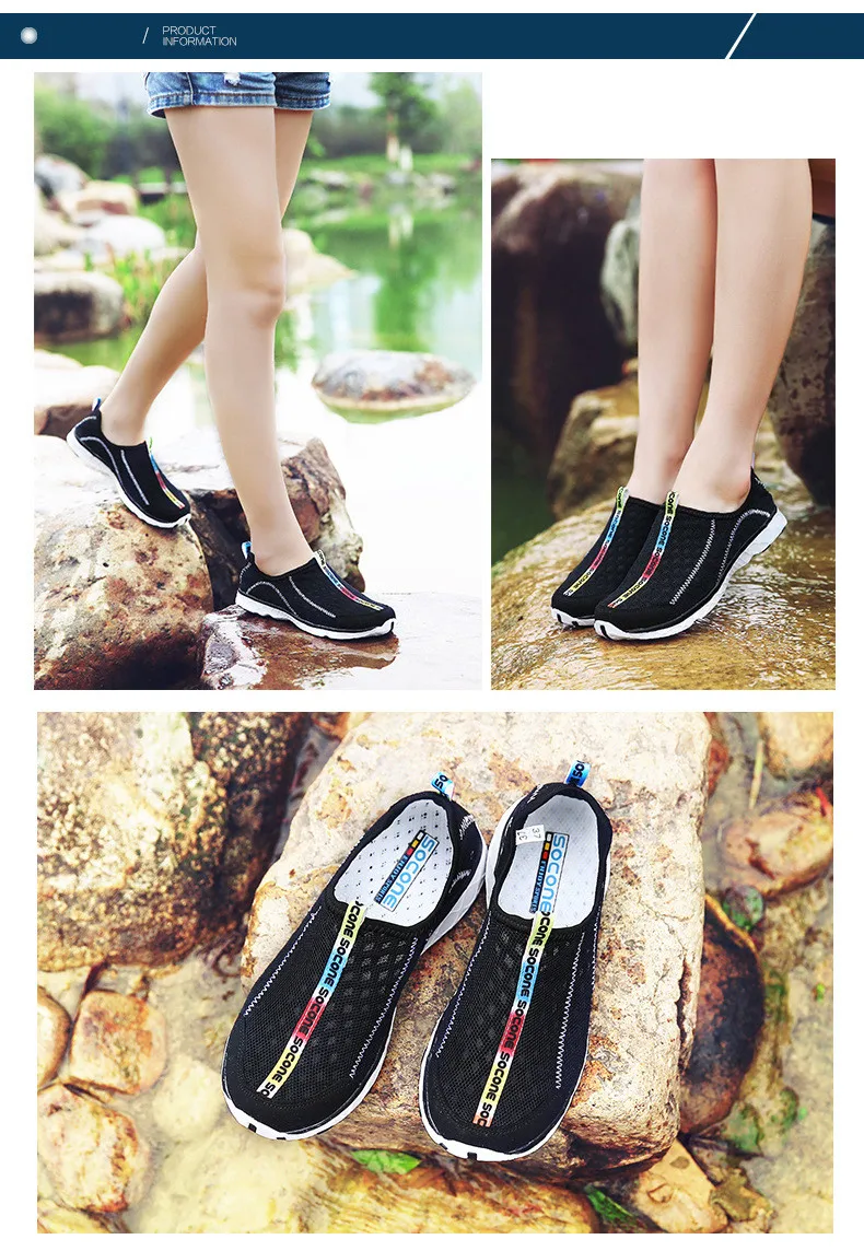 Sapatas de Água ao ar Livre dos Homens do Aqua Sapatos de Água para as Mulheres Sapatos de Esportes Tênis de Caminhada dos Homens Respiráveis 22 Cheap Sapatos de natação