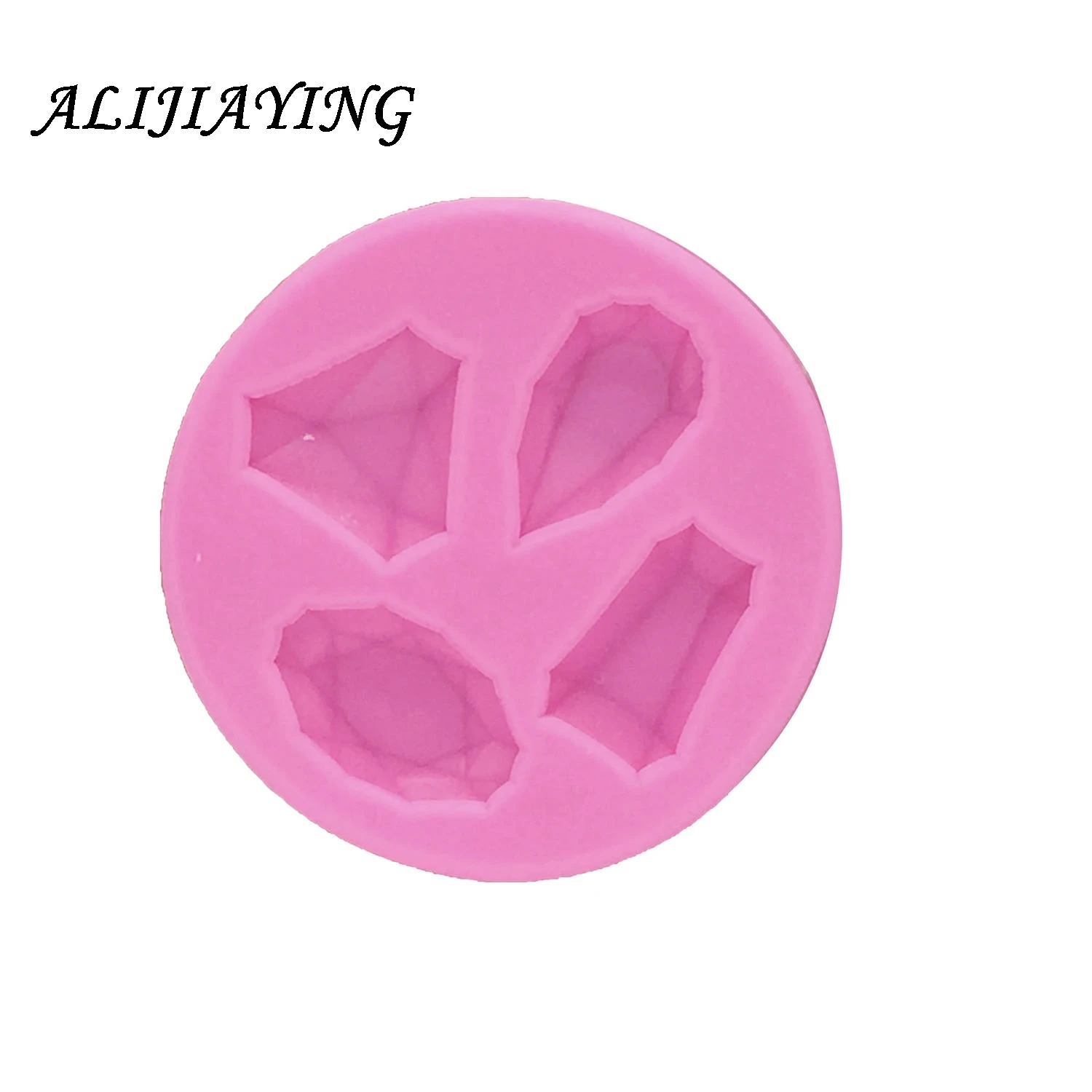 2 Pack Diamond Silicone Mold Design Perfect for Crafting Chocolates,  Candies & Luxurious Desserts Premium Mold for Elegant Bakers 