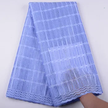 

African Cotton Swiss Voile Lace Fabric High Quality Stones Swiss Voile Lace In Switzerland Cotton Lace Fabric A1434