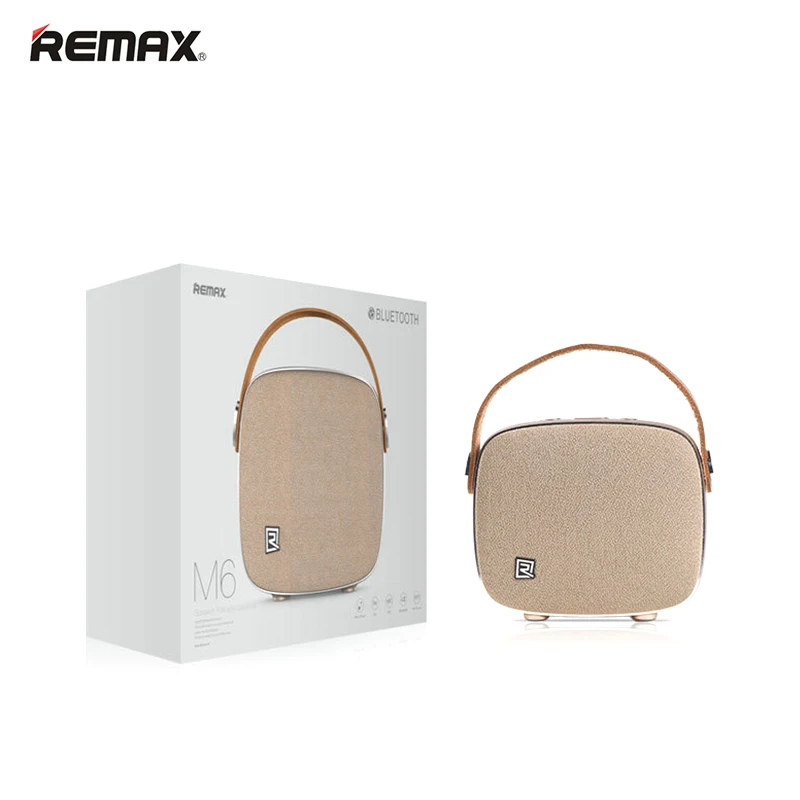 Remax портативный Настольный динамик RB M6 Bluetooth громкий поддержка AUX MP3 музыкальный