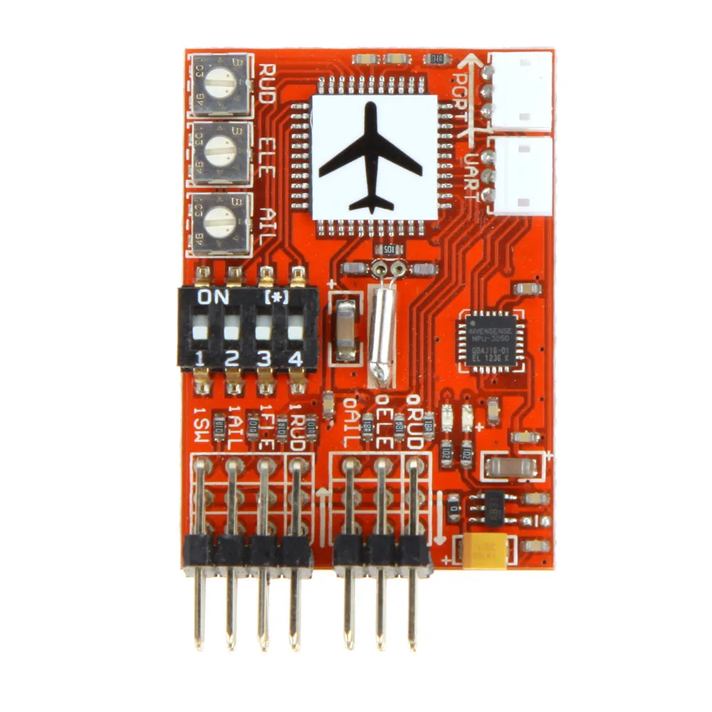 Высокоточный JCX-M6 M6 игровые джойстики цифровой гироскоп для RC с неподвижным крыло самолет Квадрокоптер V-tail модель плоскость FPV