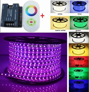 

Quality led ribbon white Professional Design IR Touching Control Changeable rgb LED strip light +remote IR Touching controller