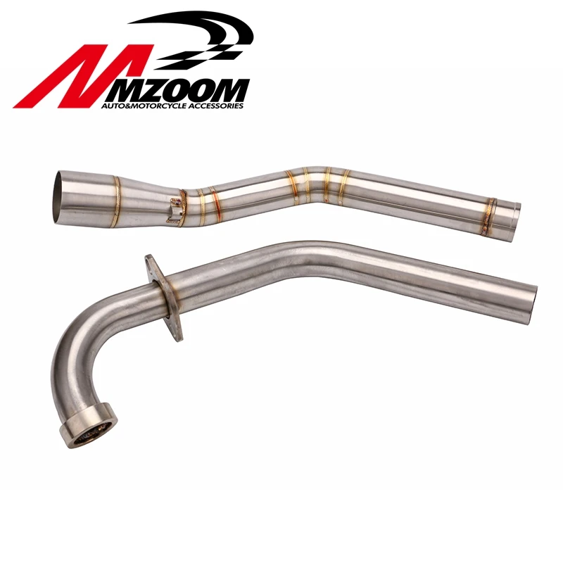 Buy Motorcycle Motorbike Exhaust Link Pipe Middle Pipe