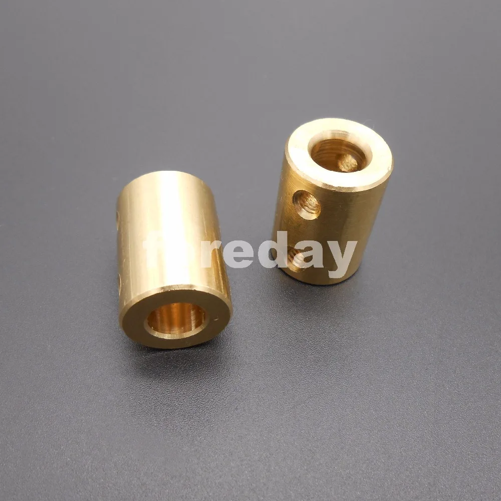 20PCS 6-7 6mm To 7mm 180 Degree brass Shaft Motor rigid Coupling Coupler length 22mm dia.16mm 6MM TO 7MM +8 Spanners *FD417X20+8 |