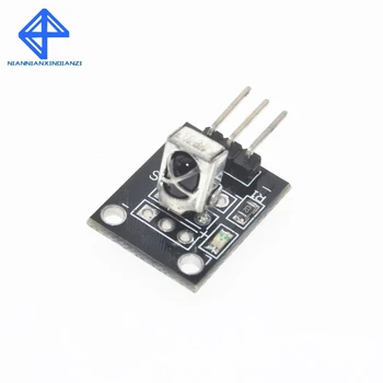 

Smart Electronics 3pin KEYES KY-022 TL1838 VS1838B 1838 Universal IR Infrared Sensor Receiver Module for Arduino Diy Starter Kit