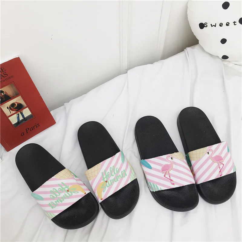 

Summer Sandals Slides Women Shoes Woman Slippers Pineapple Home Indoor Flat Platform Slippers Beach Flip Flops Sandalias Mujer