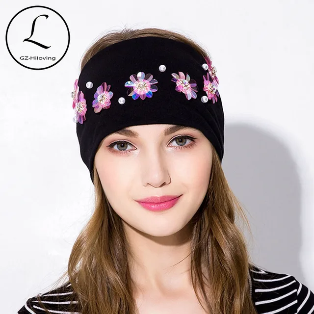 pearl stretch headband