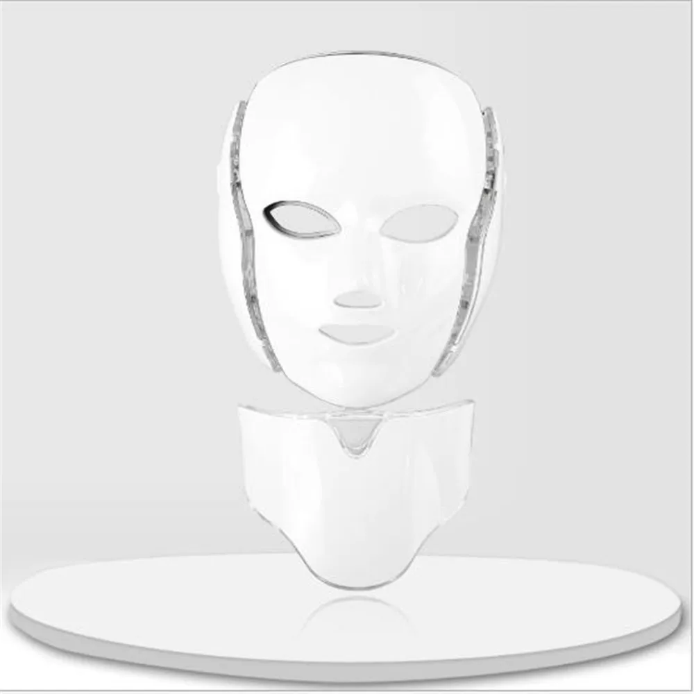 

7 Colors Led Facial Mask Led Korean Photon Therapy Face Mask Machine Light Therapy Acne Mask Neck Beauty Led Mask
