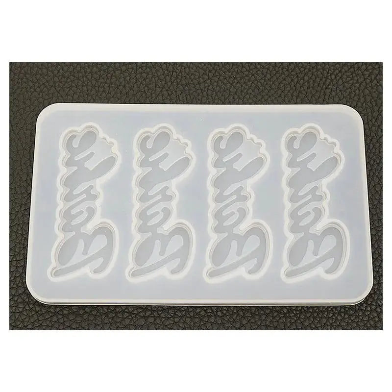 

English Alphabet Decor Silicone Mold Jewelry Findings Pendant Accessories DIY Handmade Epoxy Resin Cabochon Charms Craft