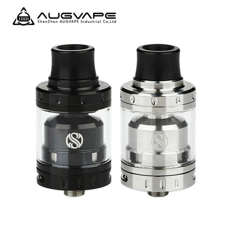 Original Augvape Merlin Mini RTA Tank Atomizer Vaporizer font b Vape b font with a single