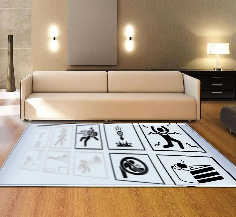 

Interesting bedroom Carpets for living room Rug Child Room Computer Chair floor Mat carpet bath Anti-slip Rugs Household Decor