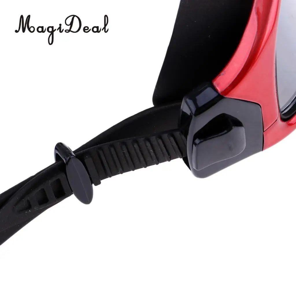 MagiDeal Unisex Anti-Fog Diving Mask Snorkeling Kayak Goggles w/ Ear Plug for Water Sports Freediving Swimming SCUBA Snorkeling