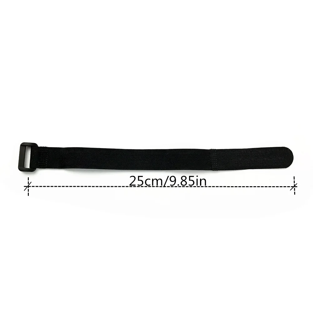 

4 Pcs/lot 25cm Magic Sticker Strap Nylon Lipo Battery Ribbon Fastener Reusable Cable Tie Wrap for 250 450 500 550 Quadcopter