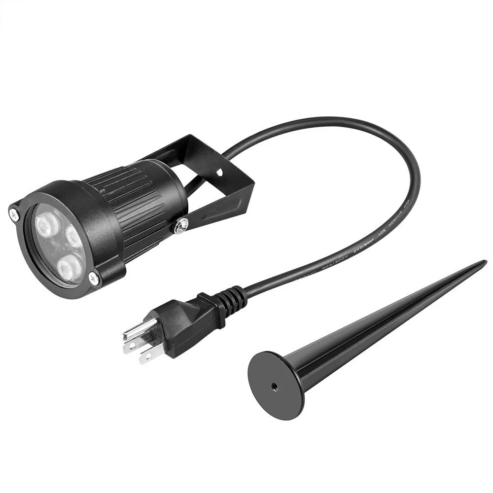 Binval RGB 6/8/12 Вт Светодиодная лампа для газона Водонепроницаемая IP65 LED садовое