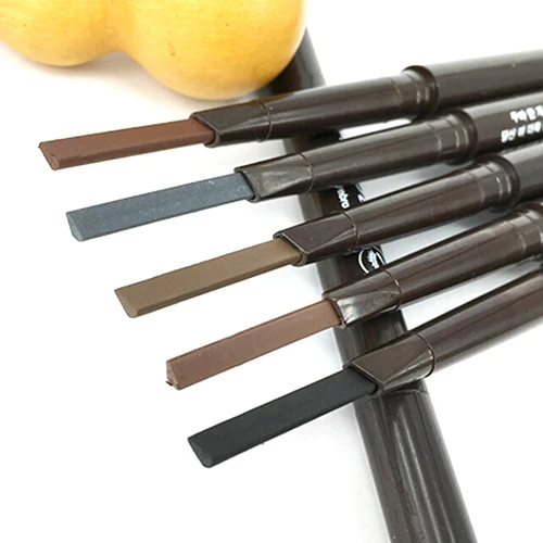 New arrival! Double-end Waterproof Eyebrow Pencil Eye Brow Brush Eyeliner Makeup Cosmetic Pen | Красота и здоровье