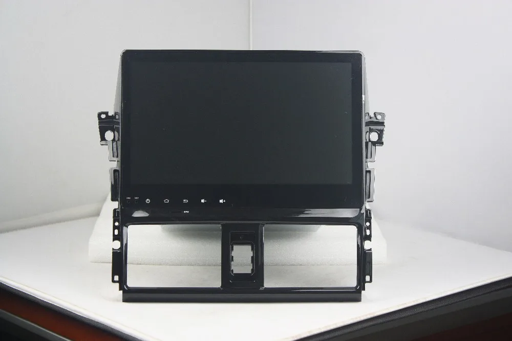 Discount HD 1024X600 Android 8.1 Car DVD Player For Toyota Vios Yaris GPS Navigation Radio 3/4G wifi 7