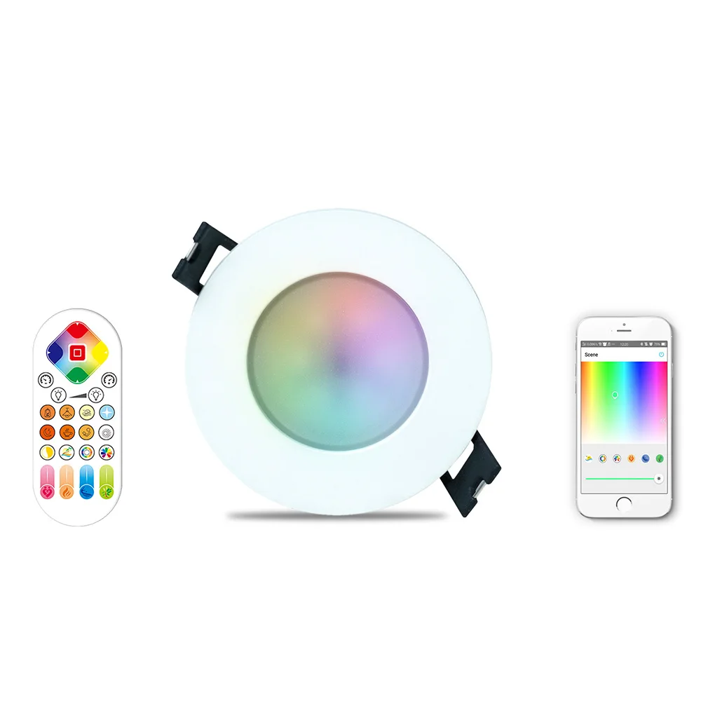 iHomma IP65 LED Downlight Waterproof Smart Dimmable WiFi IR Remote