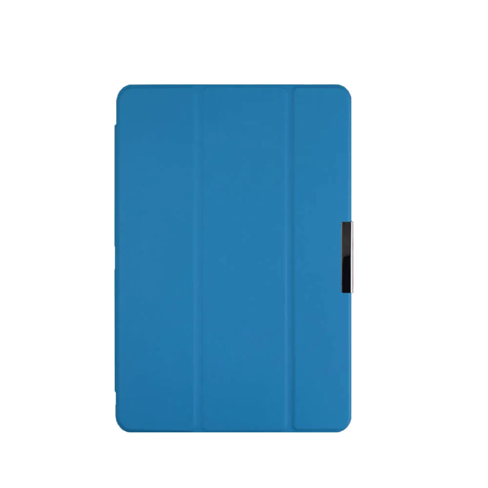 Тонкий флип-чехол с подставкой, Магнитный чехол для samsung Galaxy Tab S 10,5 T800 T801 T805C, чехол для планшета+ Защитная пленка+ стилус - Цвет: Sky blue
