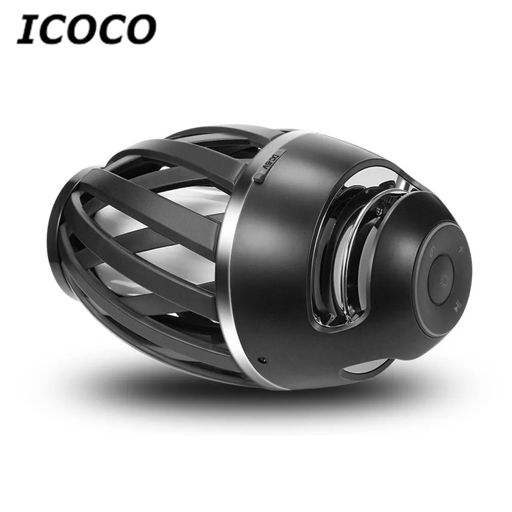 

LED Flame Lamp Wireless Bluetooth Speaker Portable Outdoor MP3 Player Stereo Sound Waterproof Dancing Party Music Player 2018