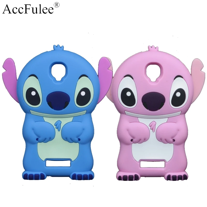 

3D Cartoon Stitch Silicone Case For ZTE Blade L5 L5 Plus 5" Soft Cover Phone Shell
