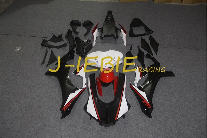 

Black white red Injection Fairing Body Work Frame Kit for Yamaha YZF 1000 R1 2015 2016 2017