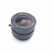 HD 3,0 мегапиксельная 2,8 мм объектив CCTV CS ИК металла для 1/2. " формат F1.2 диафрагмы для HD ip-камера видеонаблюдения с поддержкой Wi/CVI/AHD камера видеонаблюдения