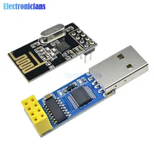 Carte adaptateur Port USB vers série CH340T + antenne 2.4G NRF24L01 + Module sans fil 125 canaux microcontrôleur multipoint pour Arduino(China)
