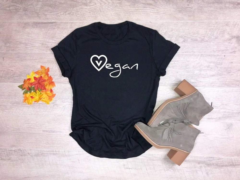 

vegan T Shirt Vegan Gift For Her tshirt women funny Fashion casual Clothes tops Aesthetic tumblr grunge style tees outfit shirts
