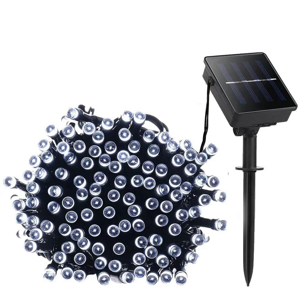 

20M Solar LED String Lights Exterior LED Light Garden Landscaping Solar LED Outdoor Light For Christmas Tree Decoration