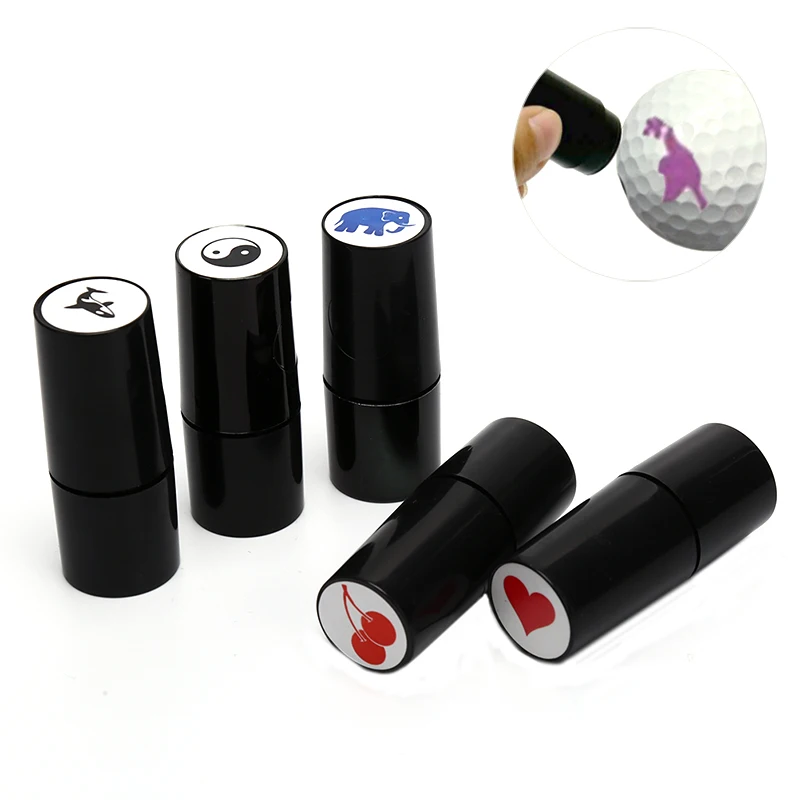 

Colorfast Quick-dry Golf Ball Stamp Marker Stamper Impression Seal Gift