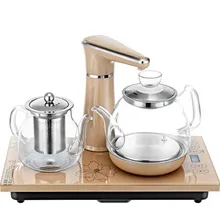 Автоматический на прозрачном стекле дома изоляции Электрический чайник вскипятить воды откачки типа вареный чай, постоянная температура "D086