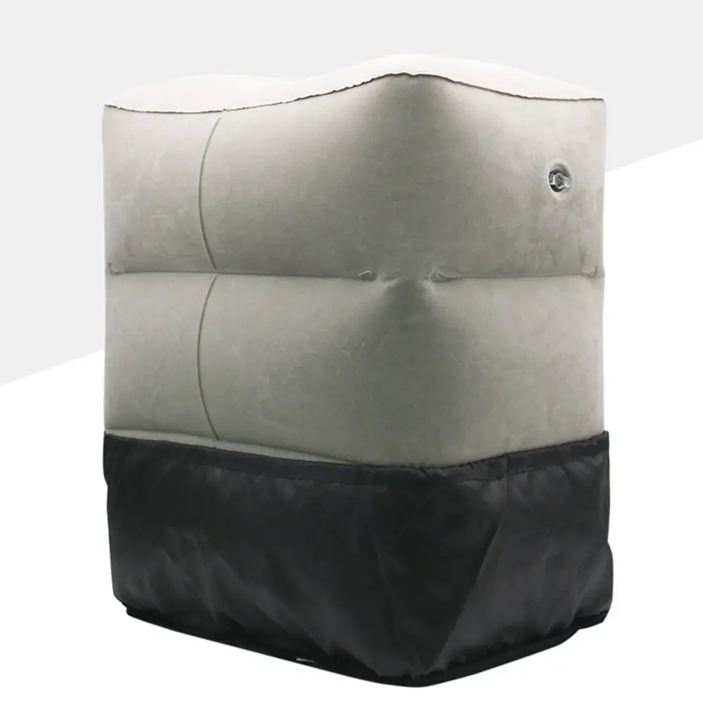 

Portable Inflatable Travel Footrest Pillow Case Plane Train Kids Bed Foot Rest Pad Train Bed Body Foot Rest Pad Pillows