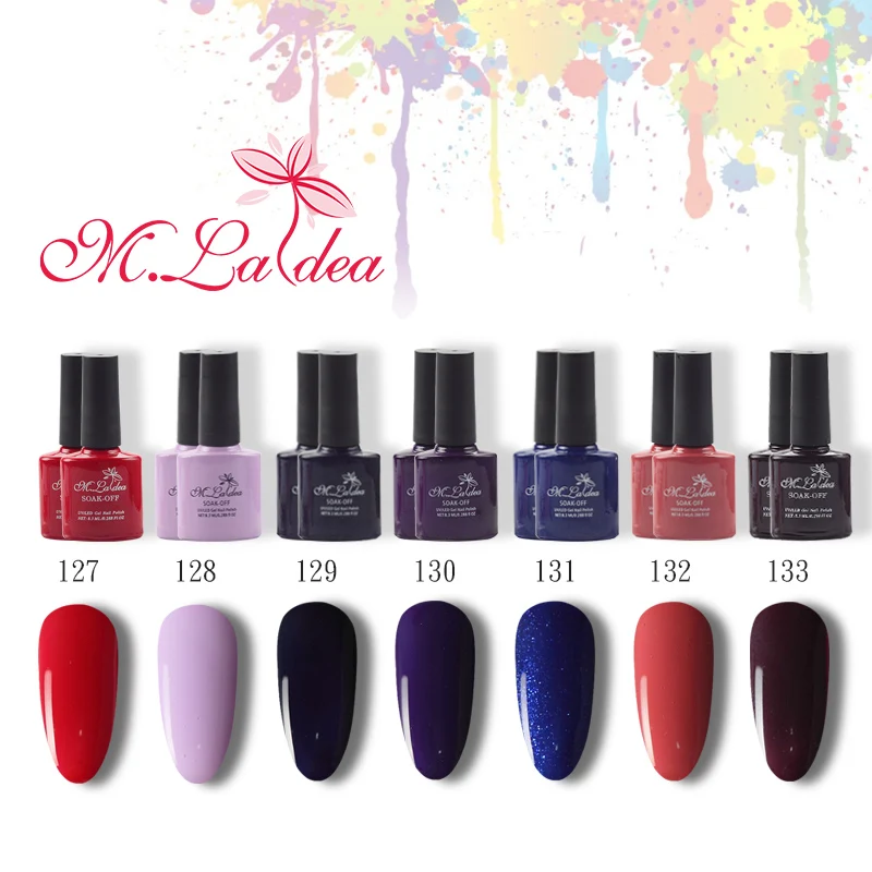 

#M113140 m.ladea 8.3ML 140 colors Nail GEL Polish UV Led Long Lasting Nail Gel Polish DIY Nail Art Color bottles